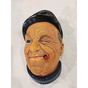 Bossons Boatman vintage chalkware head very good condition